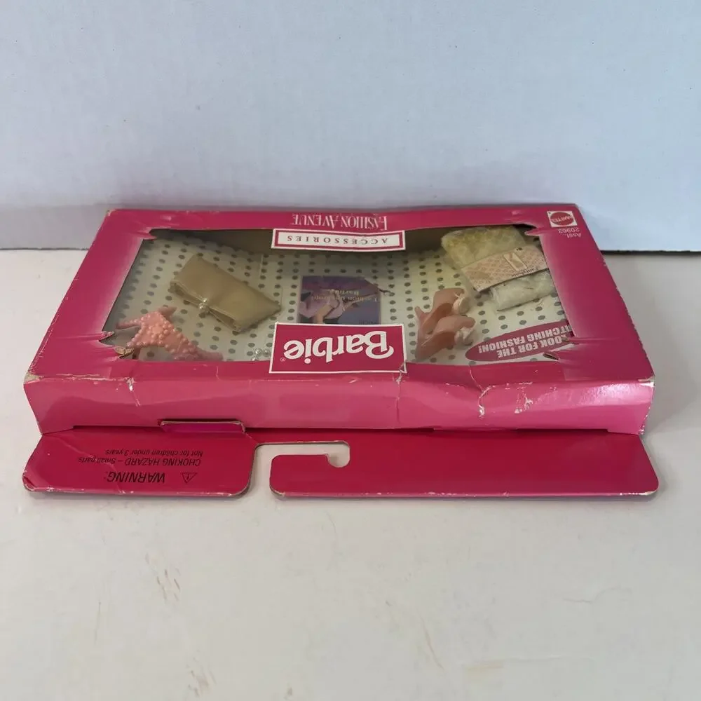 Mattel Barbie 1998 Fashion AVENUE Accessories SET#20963 - NEW IN BOX Shelf-ware